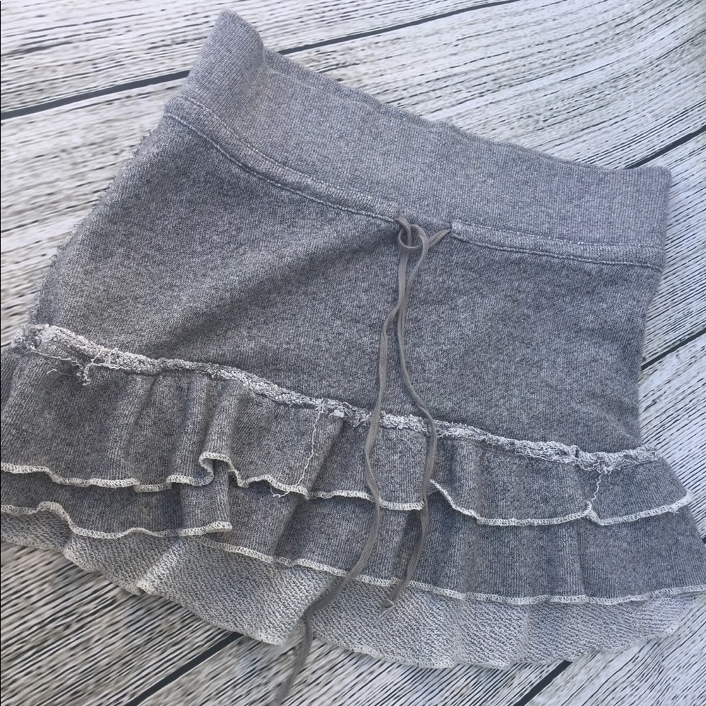 Heather Ruffle American Eagle Outfitters Skirt